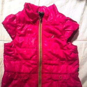 Kids Pink Puffer Vest